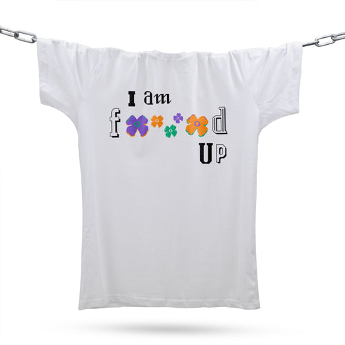 Official I Am Flowered Up T-Shirt / White