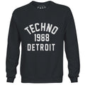Detroit Techno 1988 Premium Sweatshirt / Black - Future Past Clothing