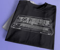 CS-80 Synthesiser Tribute T-Shirt / Black - Future Past Clothing