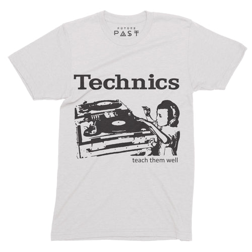 SL-1210 DJ Tribute T-Shirt / White - Future Past Clothing