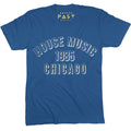 House Music 1985 T-Shirt / Royal - Future Past Clothing