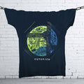 Futurista Dragon T-Shirt / Navy - Future Past Clothing