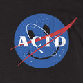 ACID Space Agency Long Sleeve T-Shirt / Black - Future Past Clothing