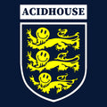 Three Acid House Lions T-Shirt / Navy