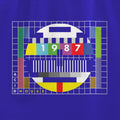 Acid House 1987 Test Card T-Shirt / Royal