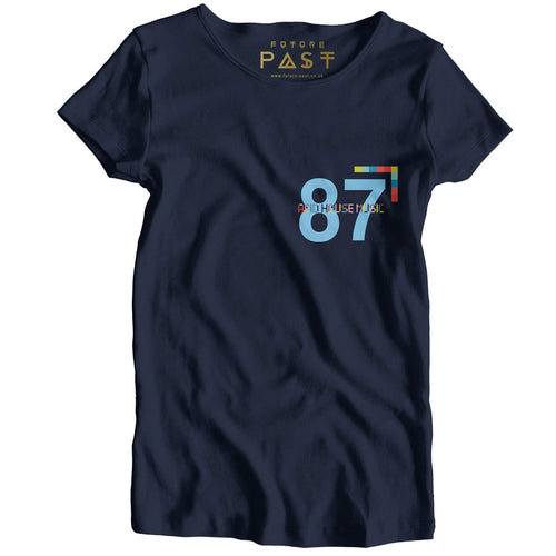 Acid House 87 Womans T-Shirt / Navy