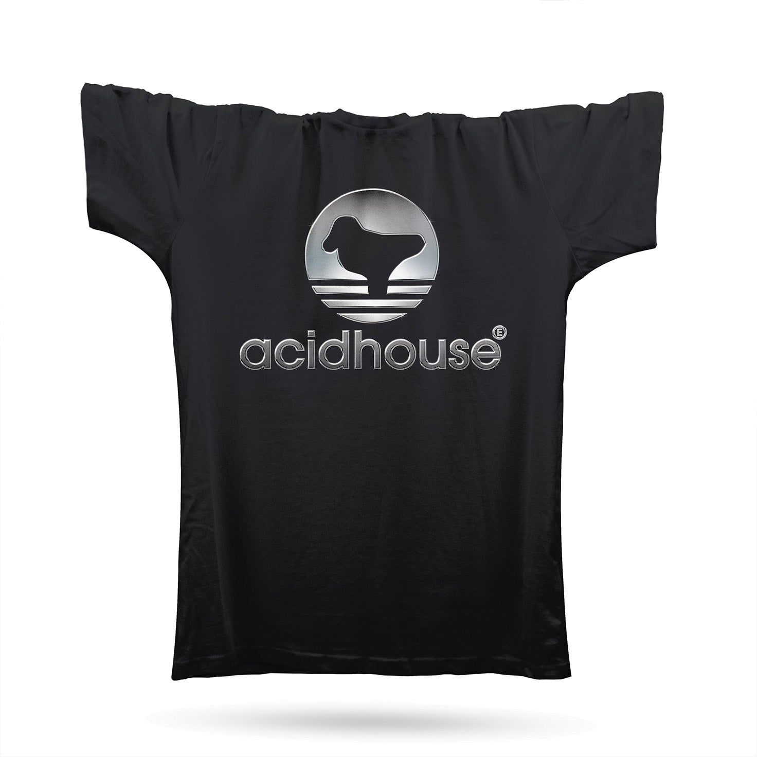 Techno Acid Sportswear Chrome T-Shirt Black – Future Past Clothing