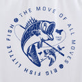 Big Fish Little Fish T-Shirt / White