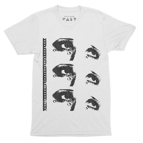Cine Reel Eyes T-Shirt / White