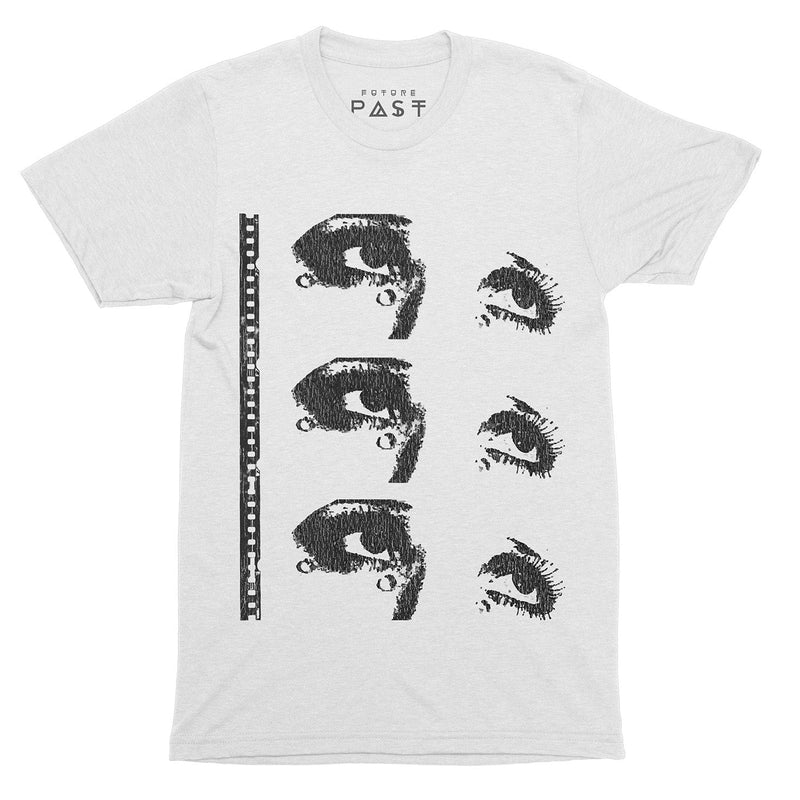 Cine Reel Eyes T-Shirt / White