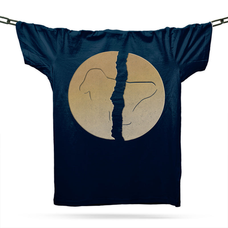 Half Dove Acid House T-Shirt  / Navy