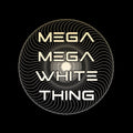 Mega Mega White Thing T-Shirt / Black