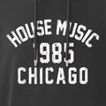 House Music 1985 Hoodie / Black