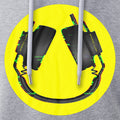 Headphone Smiler Hoodie / Grey