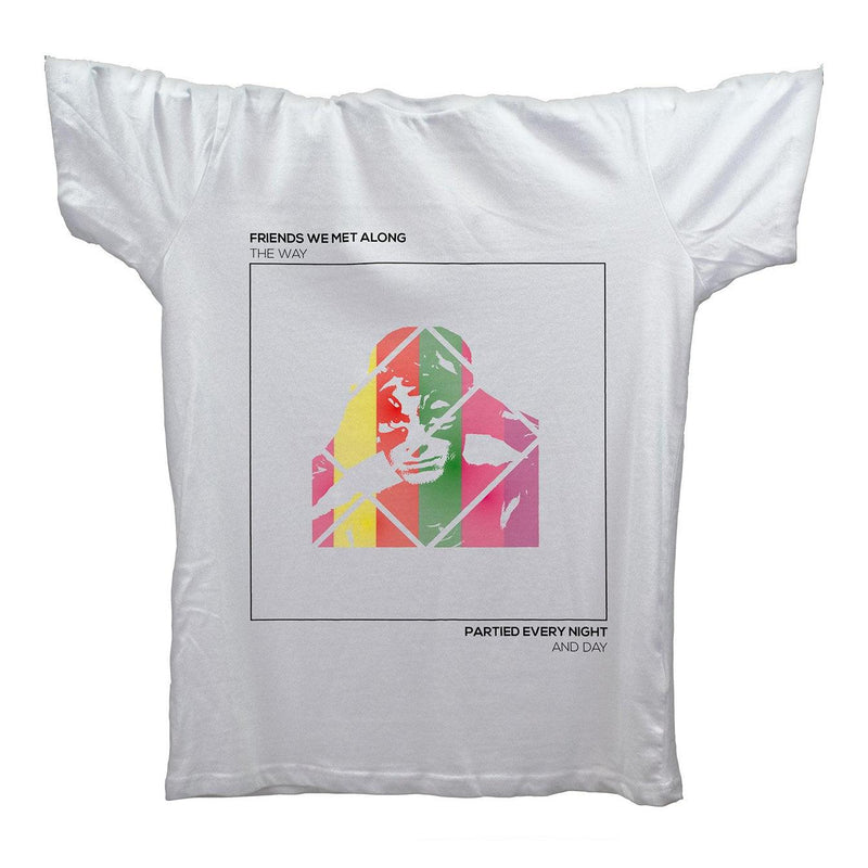 Friends We Met Along The Way T-Shirt / White