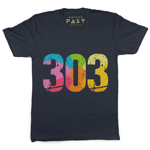 Future Past 303 T-Shirt / Navy