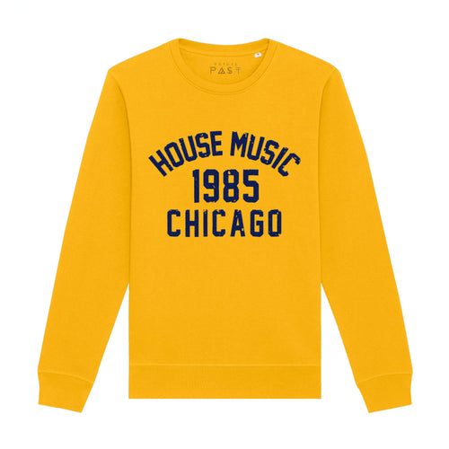 Ltd. Edition Chicago House Music 1985 Premium Sweatshirt / Gold