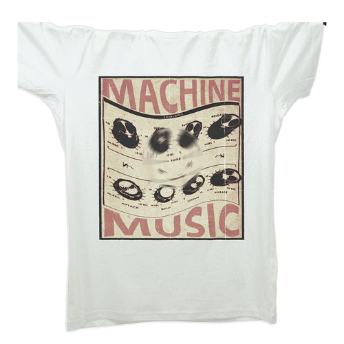 Machine Music T-Shirt / White