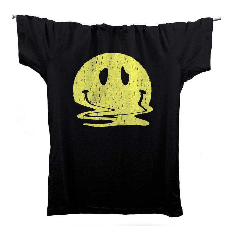 Melted But Still Smiling T-Shirt / Black