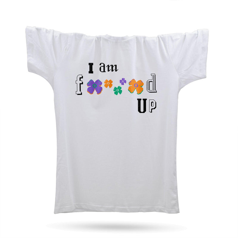 Official I Am Flowered Up T-Shirt / White