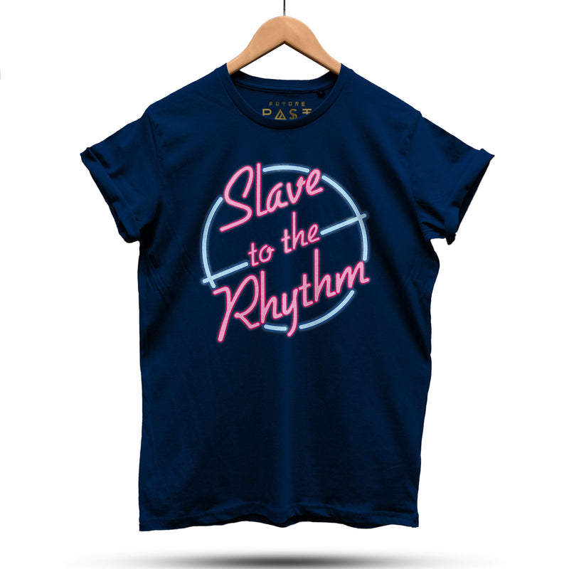 Slave To The Neon Rhythm T-Shirt / Navy
