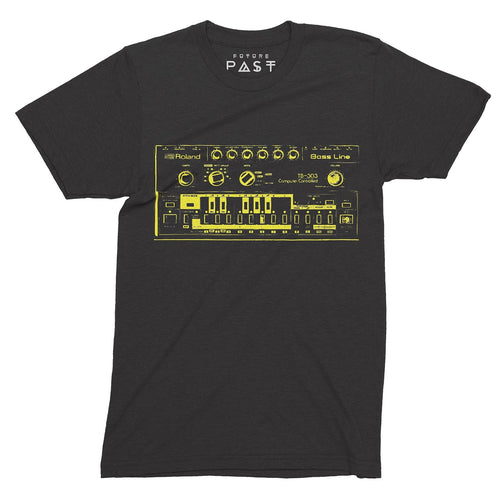 TB-303 Acid Tribute T-Shirt / Black