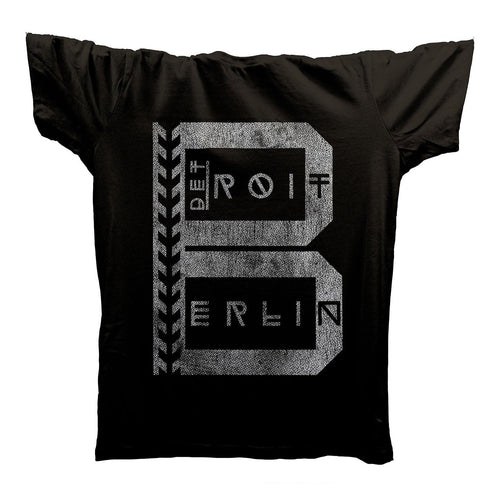 Techno From Detroit To Berlin T-Shirt / Black