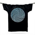 Spiral Detroit Techno Chicago House T-Shirt / Black