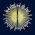 Higher Than The Sun T-Shirt / Navy