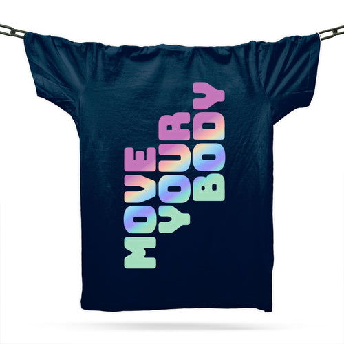 Move Your Body T-Shirt / Navy