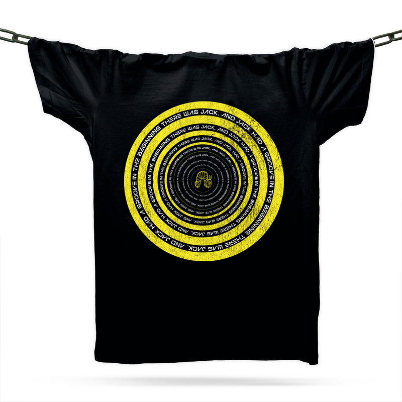 Acid House Jack's Wiggly Worm T-Shirt / Black
