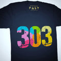 Future Past 303 T-Shirt / Navy - Future Past Clothing