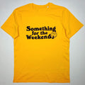 Something for the Weekend T-Shirt / Yellow Gold - Future Past Clothing