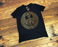 Limited Edition Gold Acid Pulsar T-Shirt / Black - Future Past Clothing