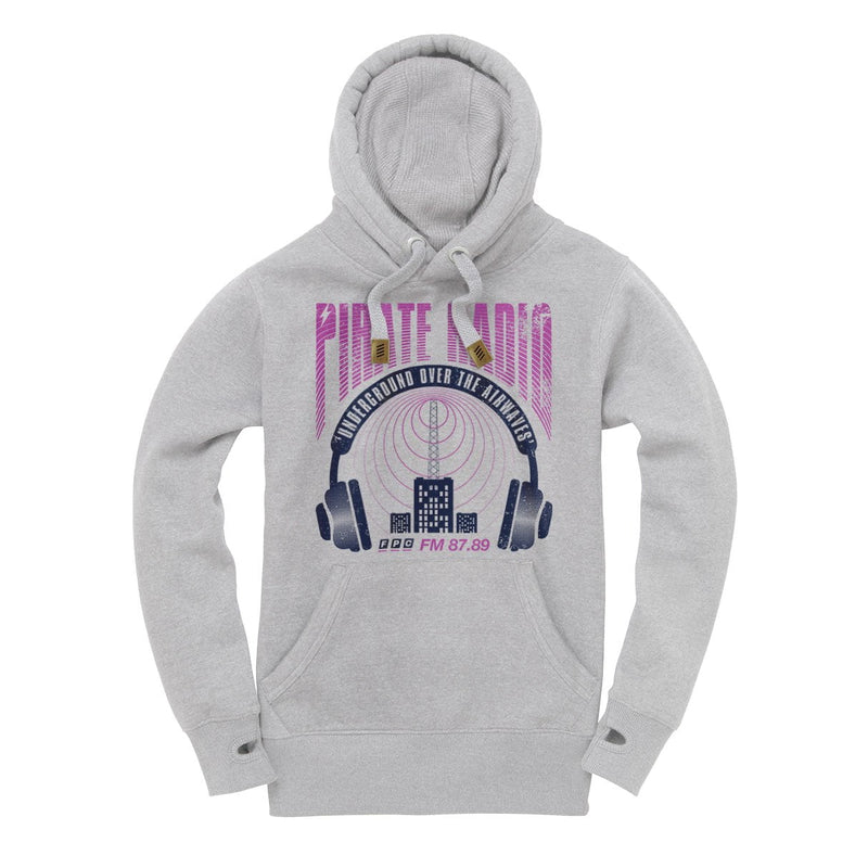 Pirate Radio Heavyweight Hoodie - Future Past Clothing