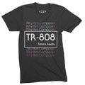 808 Future Beats T-Shirt / Black - Future Past Clothing