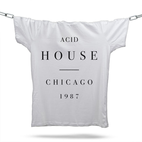 Acid House Substance T-Shirt / White - Future Past Clothing