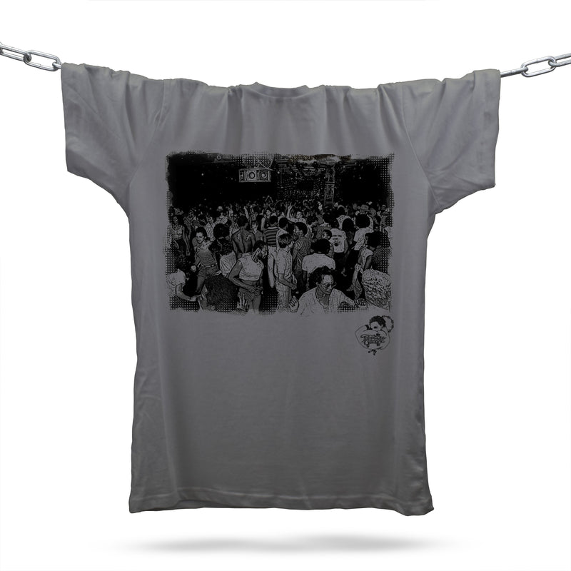 Tribute To Paradise Garage T-Shirt / Grey - Future Past Clothing