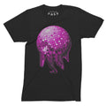 Melted Disco Ball T-Shirt / Black - Future Past Clothing