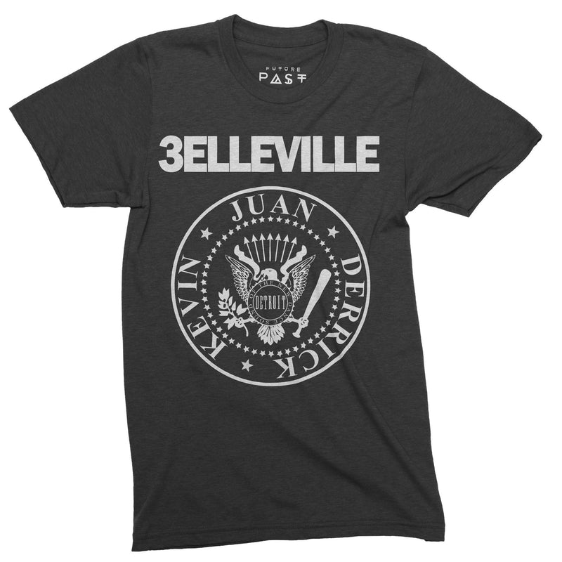 Belleville Three Detroit Techno T-Shirt / Black - Future Past Clothing