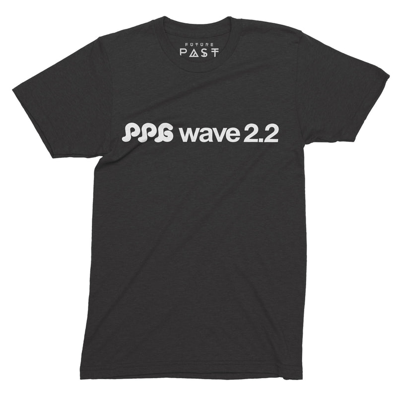 PPG Wave T-Shirt / Black - Future Past Clothing
