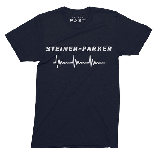 Tribute To Steiner Parker T-Shirt / Navy - Future Past Clothing