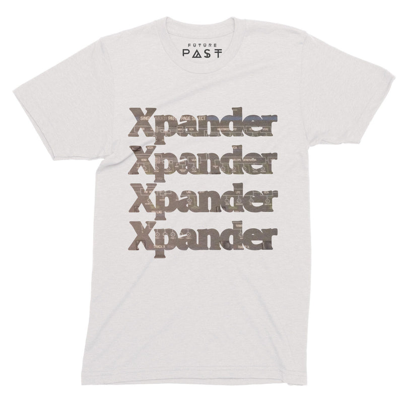 Xpander Synthesiser T-Shirt / White - Future Past Clothing