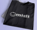 Midi T-Shirt / Black - Future Past Clothing