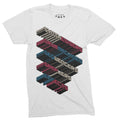Hardware Synth T-Shirt / White - Future Past Clothing