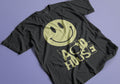 Smiley Acid House Face T-Shirt / Black - Future Past Clothing