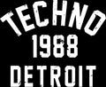 Techno 1988 T-Shirt / Black - Future Past Clothing
