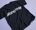 Tribute To Mono/Poly T-Shirt / Navy - Future Past Clothing