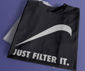 Analog Filter T-Shirt / Black - Future Past Clothing