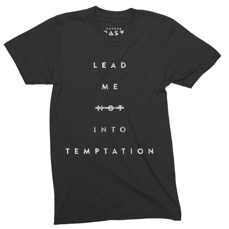 Lead Me Into Temptation T-Shirt / Black - Future Past Clothing